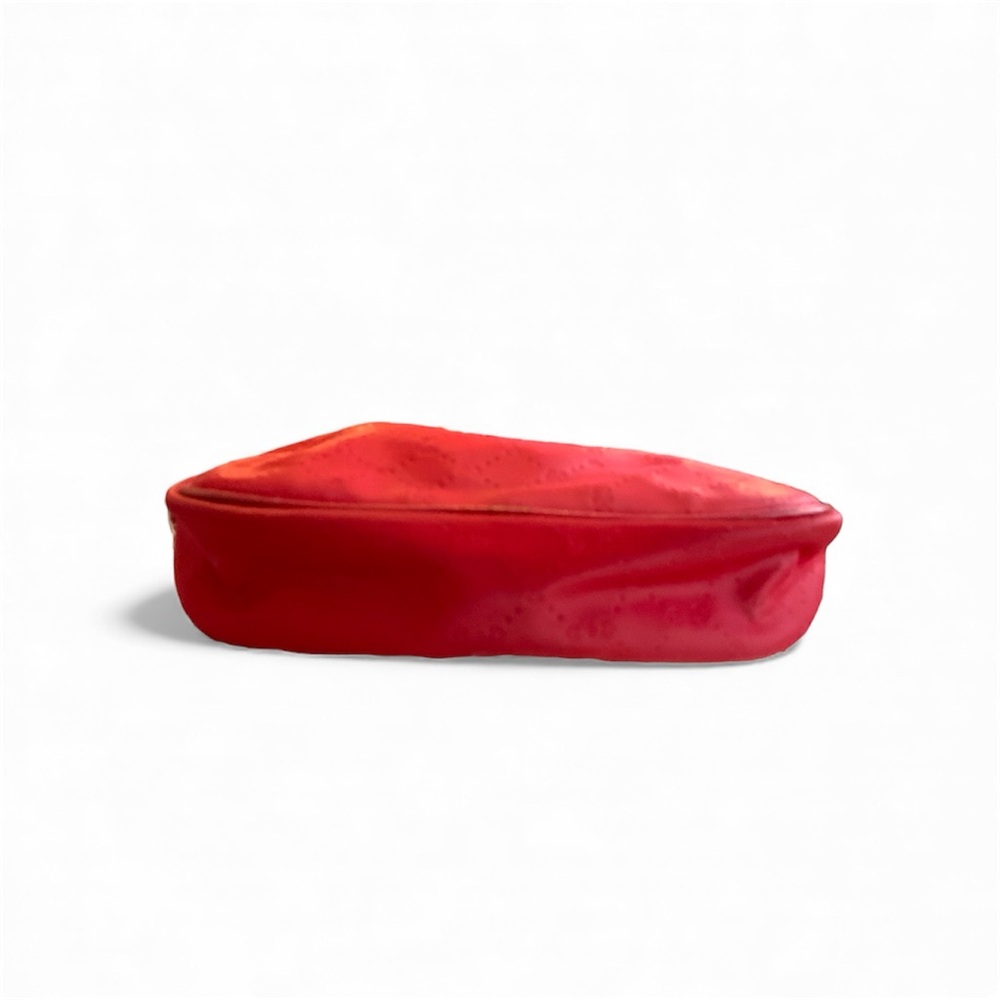NINA RICCI Vintage Red Leather Crossbody - Picture 3 of 7